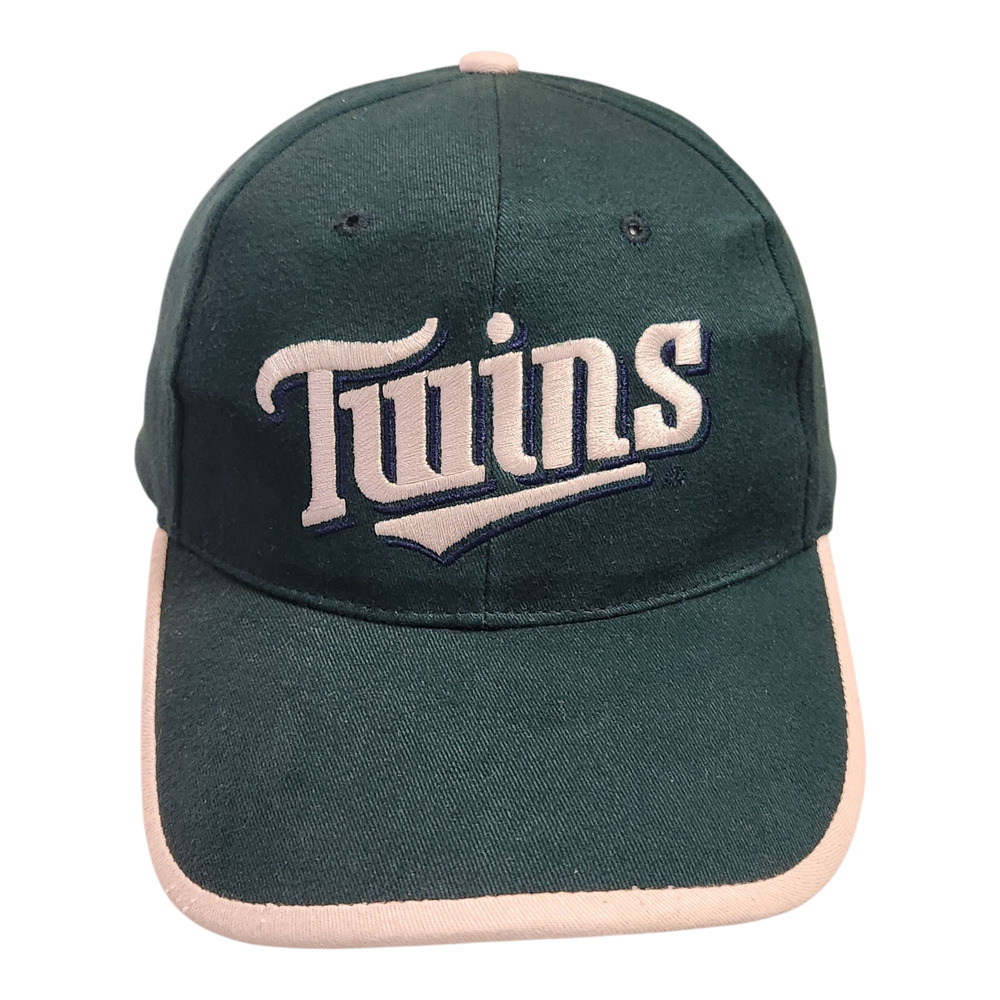 Vintage Minnesota Twins Dairy Queen Promotional Green‎ Snapback Hat Cap
